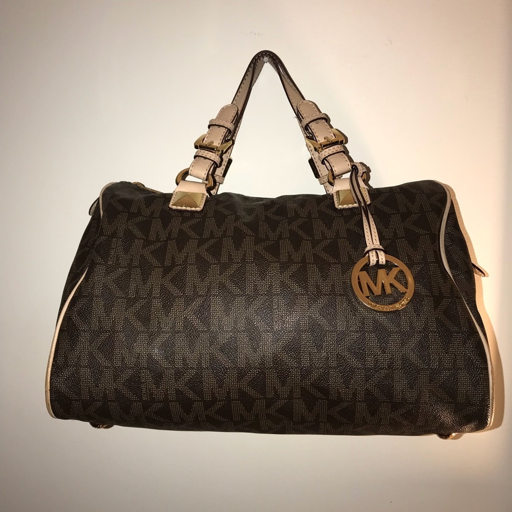 Michael Kors Large Barrel Satchel